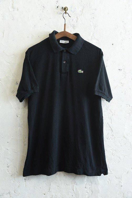 【35％OFF】 ポロシャツ LACOSTE フランス製 ブラック】 山形、仙台の - トップス