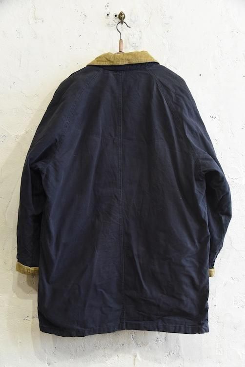 【雰囲気抜群】ファイアーマンジャケット コート ヨーロッパ古着 コーデュロイ襟 雰囲気抜群】ファイアーマンジャケット コート ヨーロッパ古着