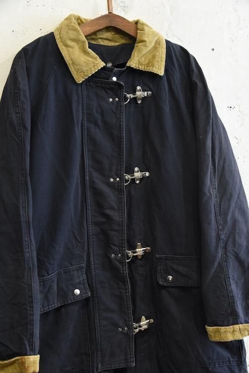 ~90's イタリア製 vintageファイヤーマンジャケット 切替コーデュロイ 1990's ファイヤーマンジャケット | レトロスタイル - 山形、仙台の