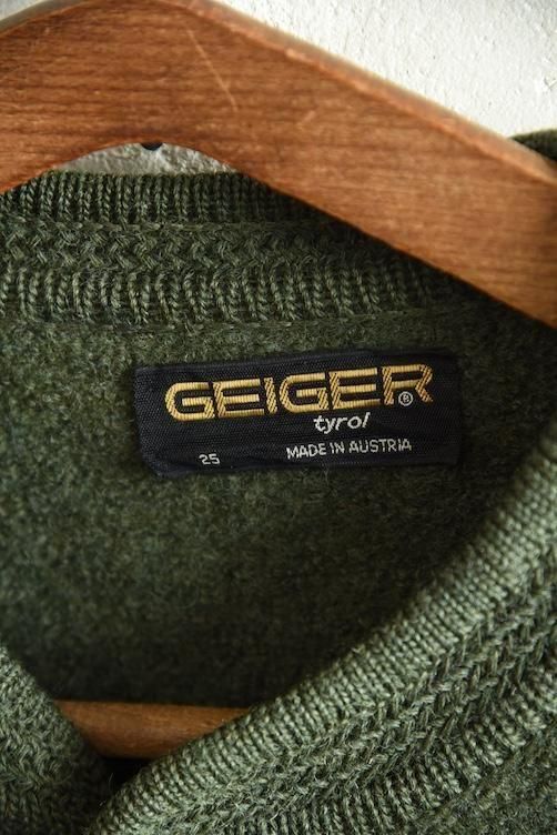 1970's GEIGER チロリアンジャケット | ボイルドウール - 山形、仙台の