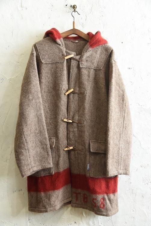 イタリア製 SLOW STONE | ミリタリーリメイクダッフルコート - 山形