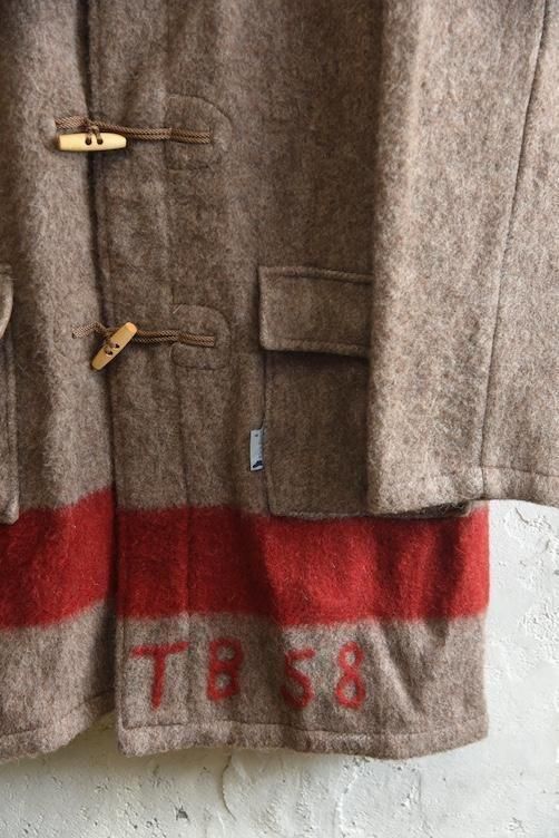 イタリア製 SLOW STONE | ミリタリーリメイクダッフルコート - 山形