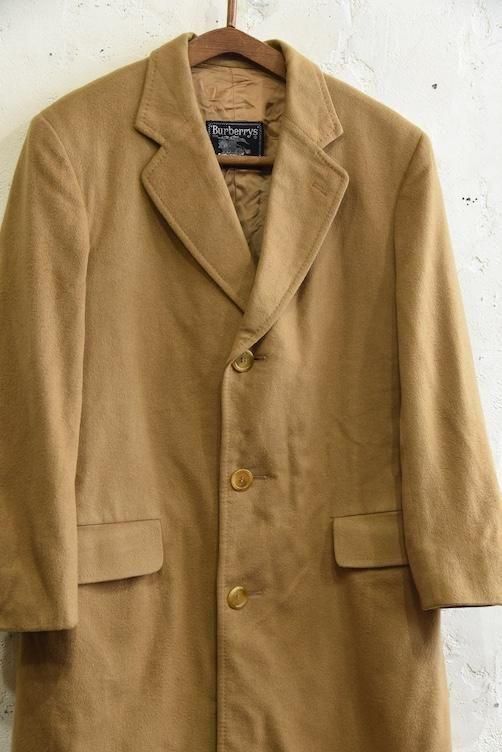 Burberrys チェスターコート 1980's Burberry ピュアカシミア | チェスターコート - 山形、仙台の