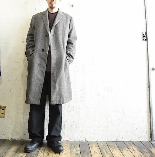 Aquascutum ヘリンボーンウール コート | 1980年代 - 山形、仙台の