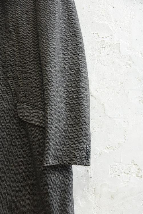 Aquascutum ヘリンボーンウール コート | 1980年代 - 山形、仙台の