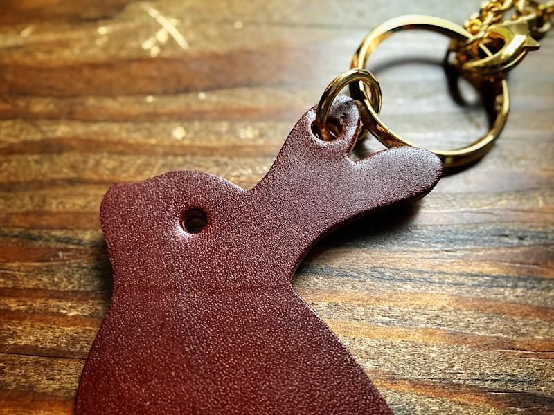 うさぎ キーホルダー 羊毛フェルト うさぎのバッグチャーム う