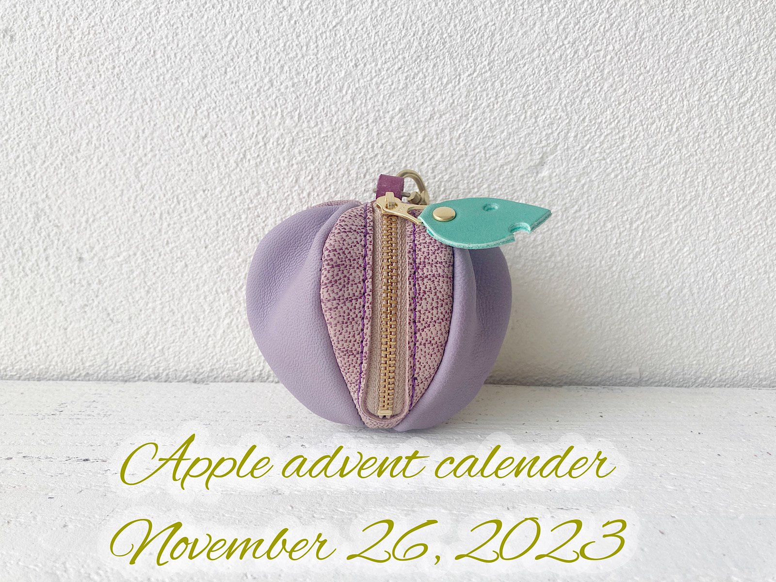 りんごのアドベントカレンダー2023 - handmade order leathers 