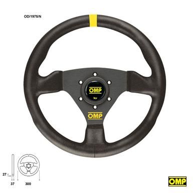 ＯＭＰステアリング(OMP Steering) トレチェント(TRECENTO) ブラック