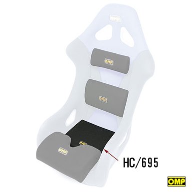 シートクッション(SEAT CUSHIONS)　ブラック　 - OMP　オーエムピー　通販専門店　|| レーシングスーツ・グローブ・シューズ・シート