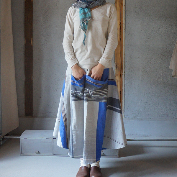 【tamaki niime】チョタンスカート(chotan skirt free)CTS 