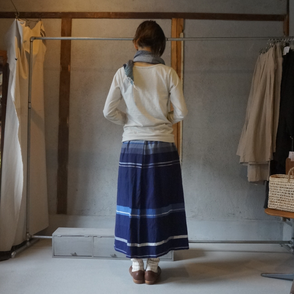 【tamaki niime】コットン　ポワンスカート　Only one powan skirt short PSS 