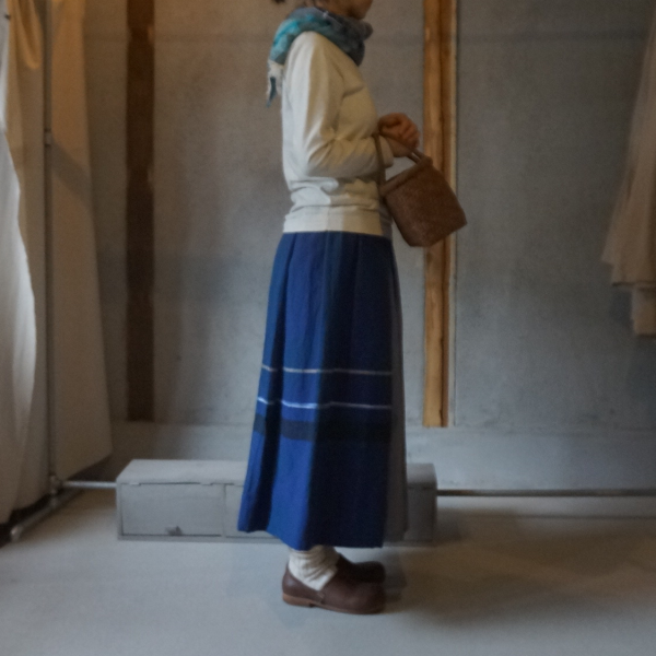 【tamaki niime】コットン　ポワンスカート　Only one powan skirt short PSS