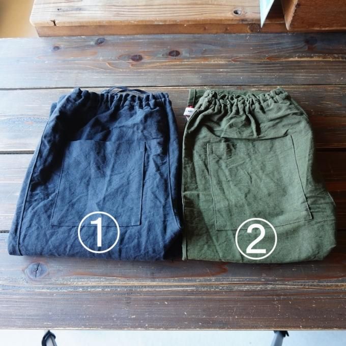 うなぎの寝床　　モンペ　MONPE　綿モール　MUJI　パンツ うなぎの寝床 MONPE 綿モール Muji | Zakka so-la