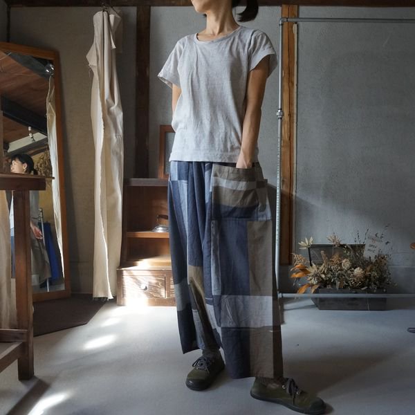 素材cotton【新品】タマキニイメtarun pants long