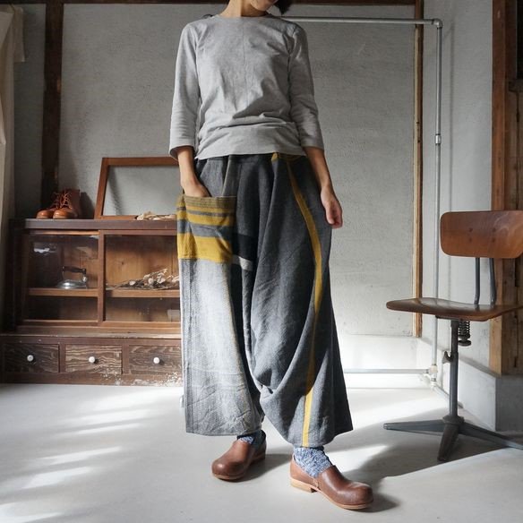 新しいスタイル niime 【新品タグ付】tamaki tarun ➀ pants パンツ