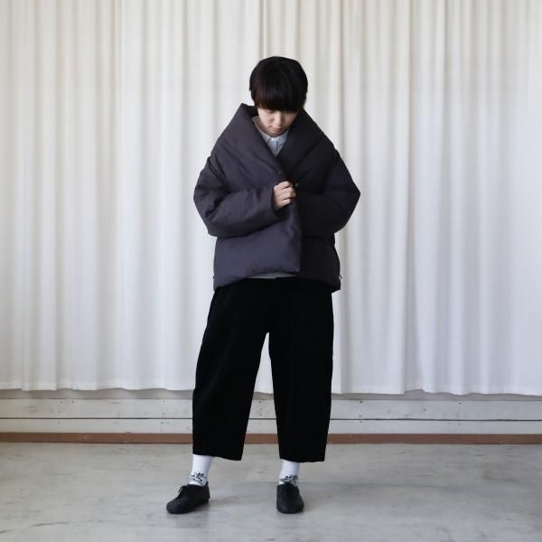 HUIS.】ダウンプルーフコットン ダウンジャケット（ダークグレー）802
