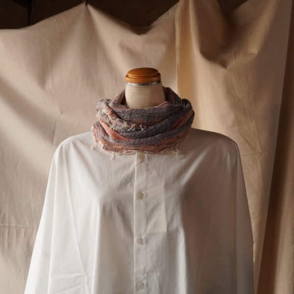 tamaki niime】コットンショールS(roots shawl small)CS