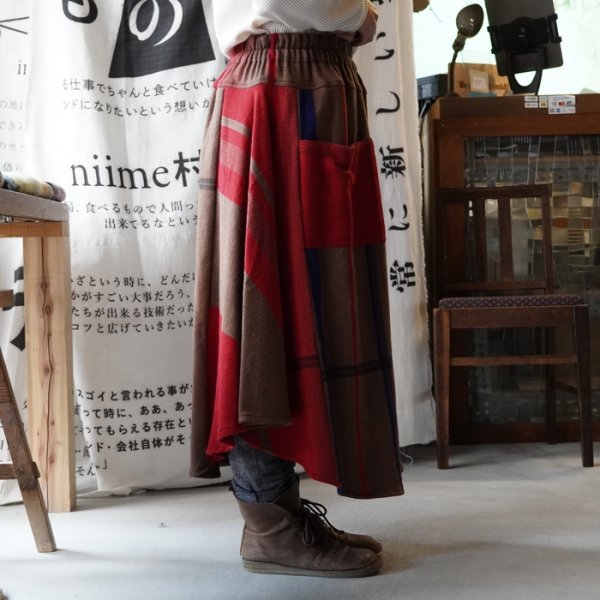 森の雑貨屋さん 美品 タマキニイメ ウール チョタンスカート | www