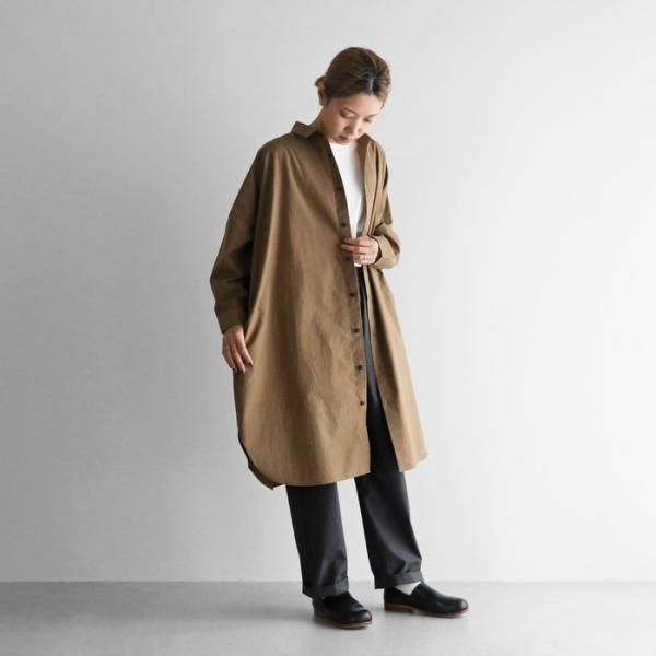 HUIS. シャトルリネンロングシャツ