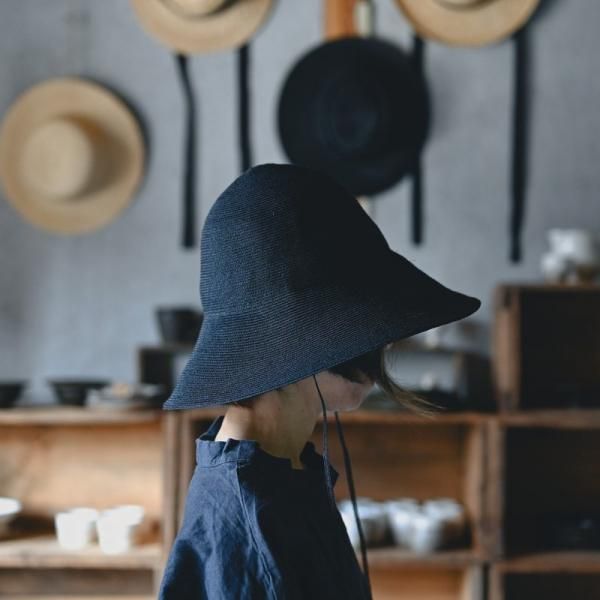 wicagrocery】abaca hat black