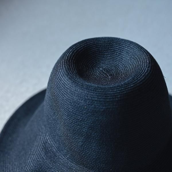 最も  wicagrocery】abaca black hat 帽子