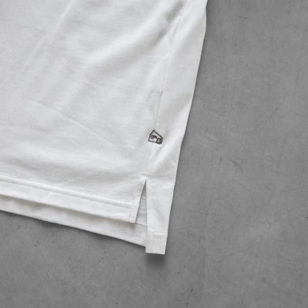 HUIS 　SUVIN COTTON半袖ポロカットソー HUIS in house SUVIN COTTON半袖ポロカットソーCS107