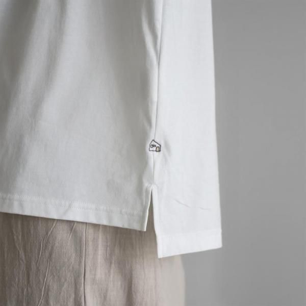 HUIS in house】CS107 SUVIN COTTON半袖ポロカットソー