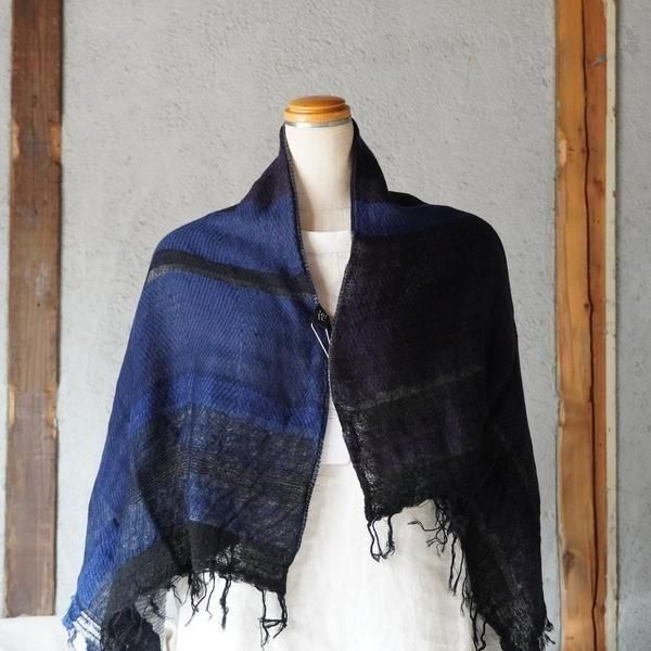 tamaki niime ウールストール roots shawl BIG wool｜tamaki niime 玉木新雌