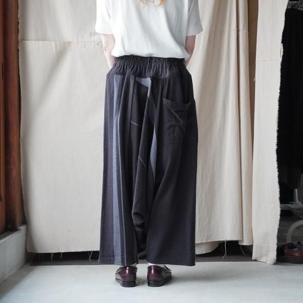 tamaki niime　タルンパンツ　サルエルパンツ tarun pants long｜tamaki niime 玉木新雌