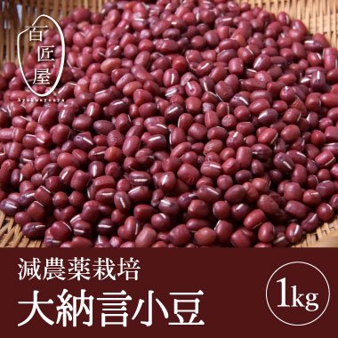 R5年産　近江大納言 小豆1Kg - 百匠屋