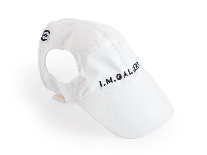 【在庫△は1月中旬のお届け】VALENCIA CAP (white) special - 犬の帽子のお店 I.M.GALLERY ONLINE SHOP