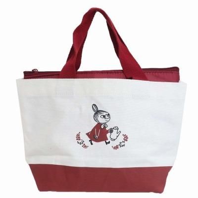 新品。トートバッグ。お弁当入れに！ ランチトート 弁当袋 保冷バッグ ランチバッグ キャンバス 無地
