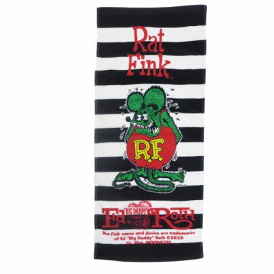 ラットフィンク タオル フェイスタオル アメ雑 アメリカン雑貨 RatFink