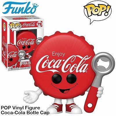 コカコーラ ファンコ社 アドバタイジング ビニールフィギュア POPフィギュア　FUNKO POP! ICONS VINYL FIGURE  COCA-COLA BOTTLE CAP　17276125 - アップルハウスカラーミー店