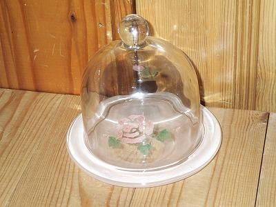 マニーローズ ケーキドーム 1点限り】マニーローズ ガラスのケーキ