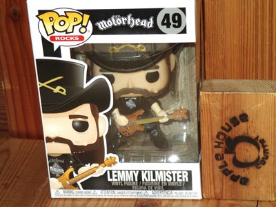 ファンコ POPフィギュア 人形 FUNKO ヘヴィメタル バンド　MOTORHEAD モーターヘッド - POP! ROCKS / LEMMY　 レミー キルミスター - アップルハウスカラーミー店