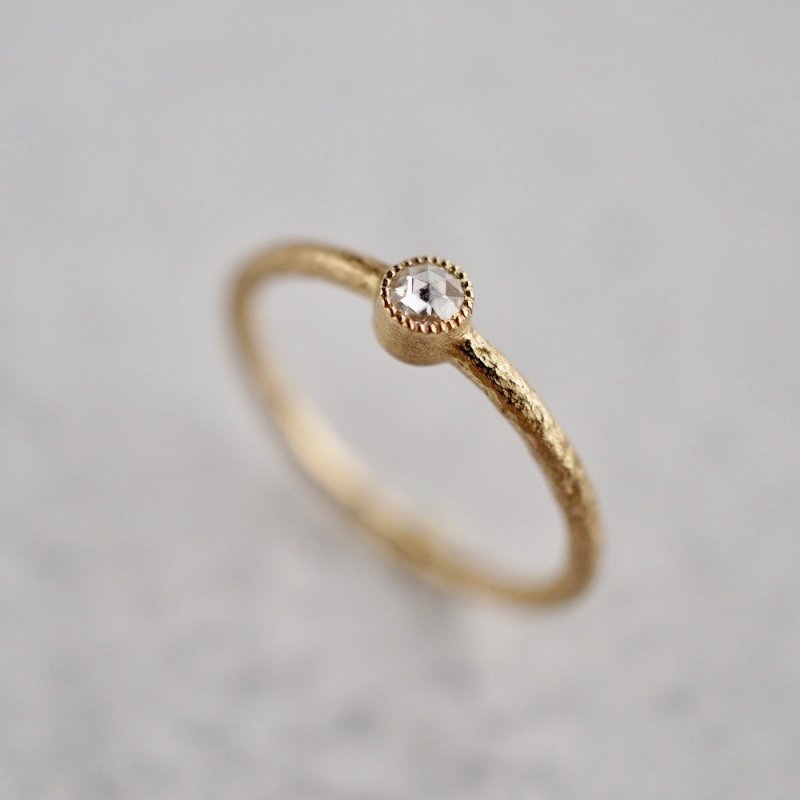 Diamond birthstone ring