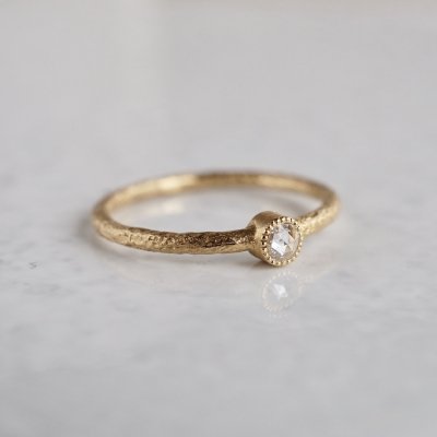 Diamond birthstone ring