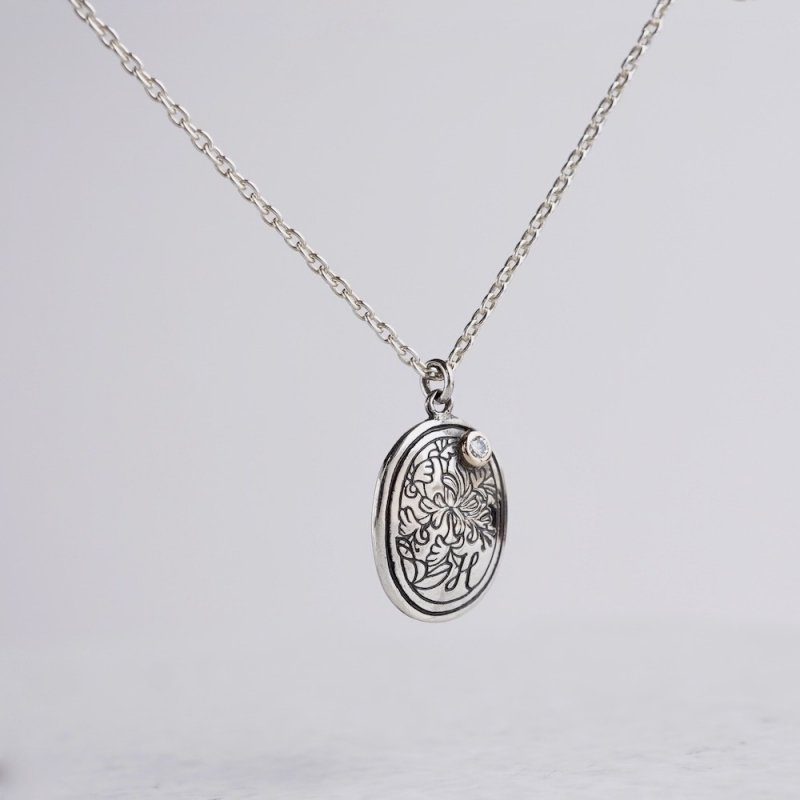Initial necklace [H]