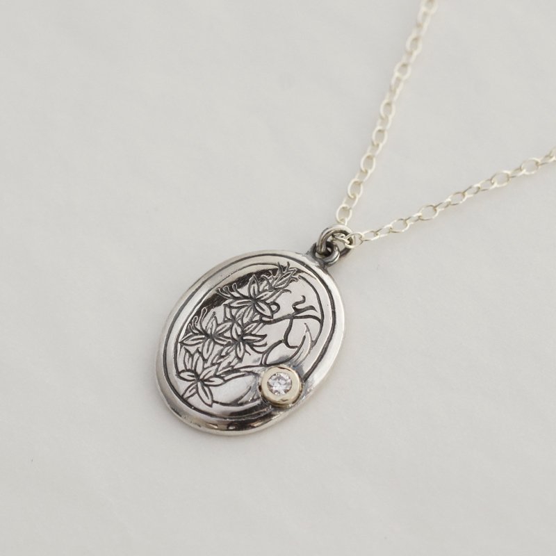 Initial necklace [K]