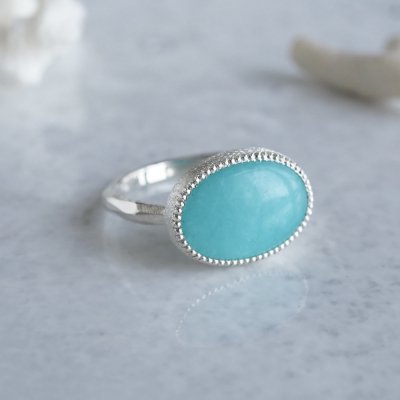 Amazonite ring