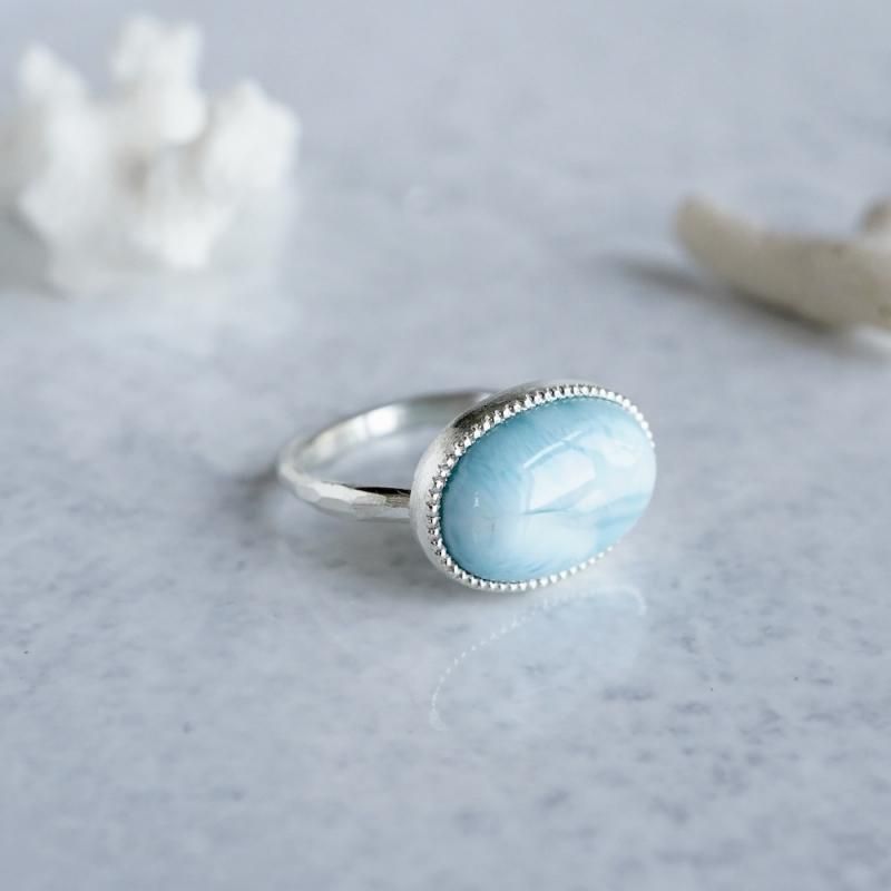 Larimar ring