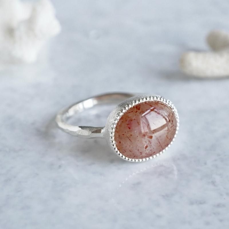 Sunstone ring