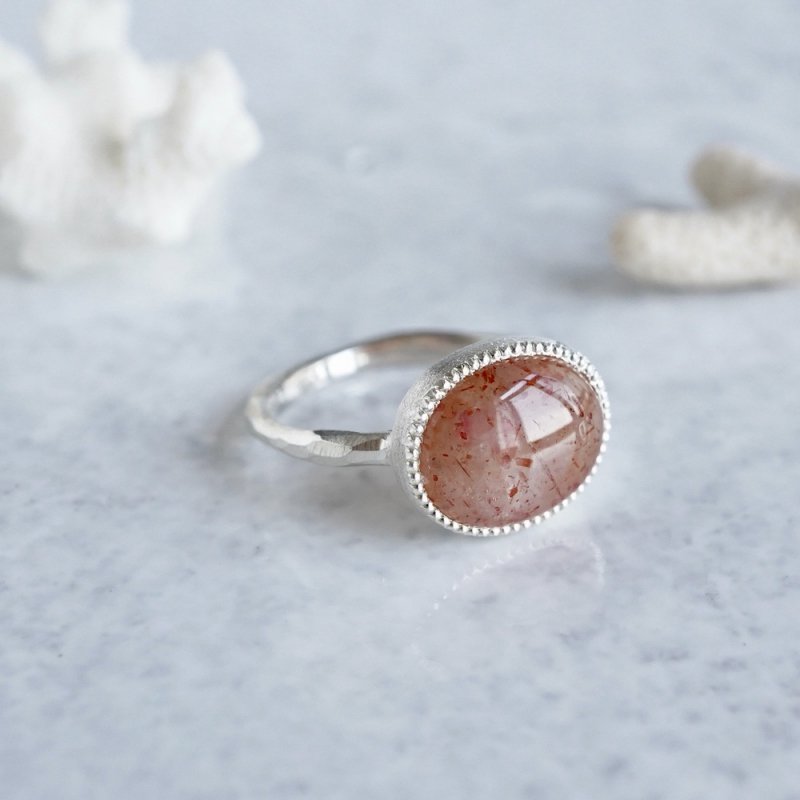 Sunstone ring