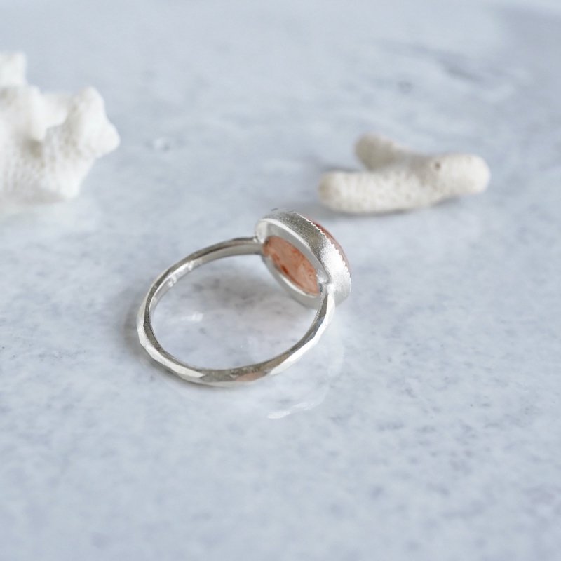 Sunstone ring