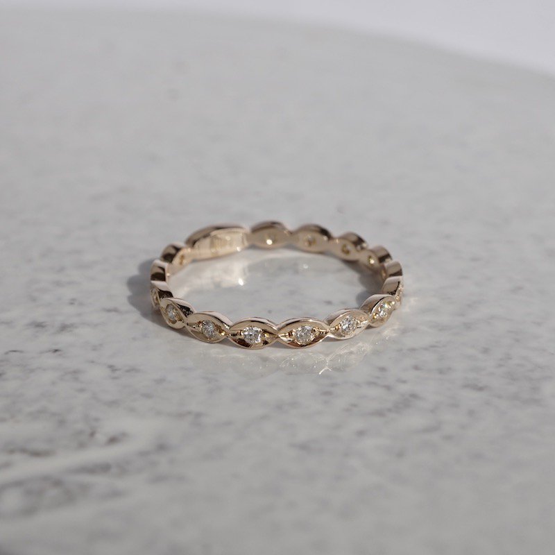 Marquis eternity ring 