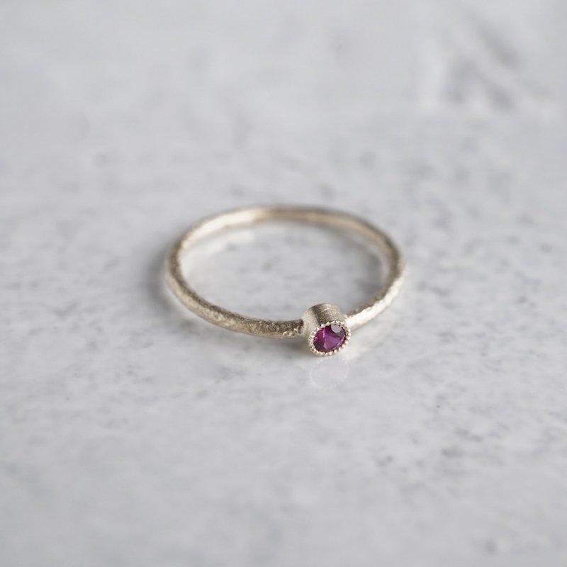 Ruby birthstone ring