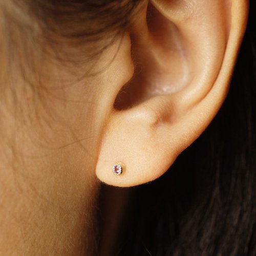Birthstone earrings