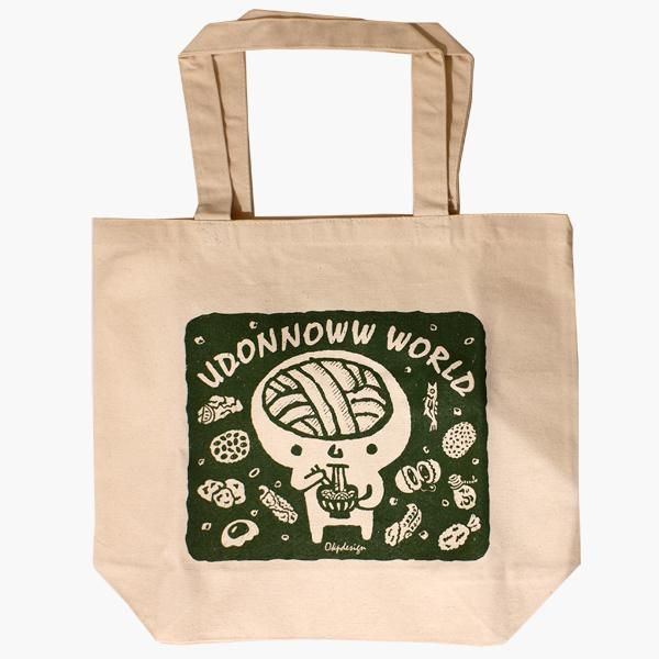 うどん脳通販オフィシャルショップ】新！うどん脳トートバッグ - 四国