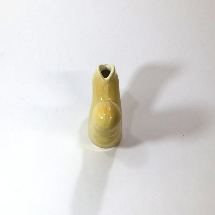 鹿児島睦/フラワーベース/En Liten Van/小さな友達/リス/イエロー